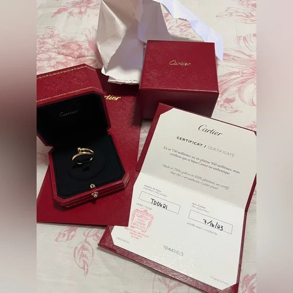 Cartier Just un Clou Gold Ring - Picture 5 of 6